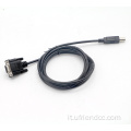 Telefono USB 1,8m USB2.0 Tipo maschile RS232 Cavo